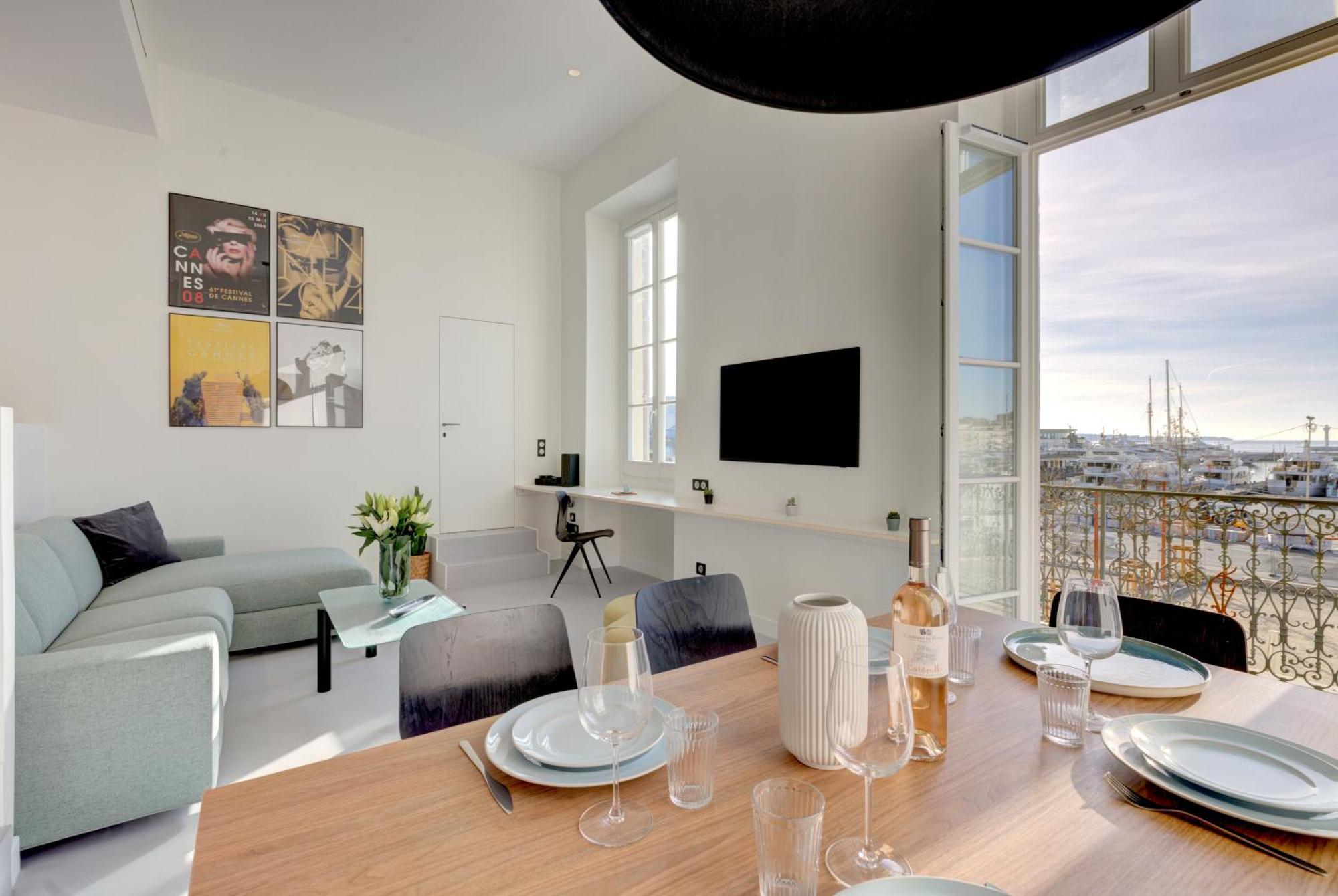 Immogroom - Appartements Luxueux - 2Min Du Palais - Vue Mer - Clim Cannes Buitenkant foto